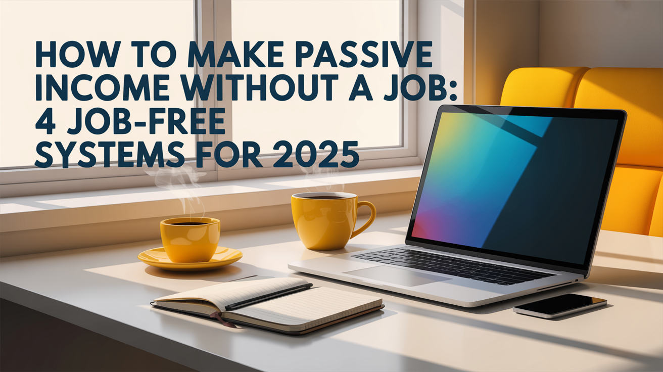 How to Make Passive Income Without a Job: 4 Job-Free Systems for 2025