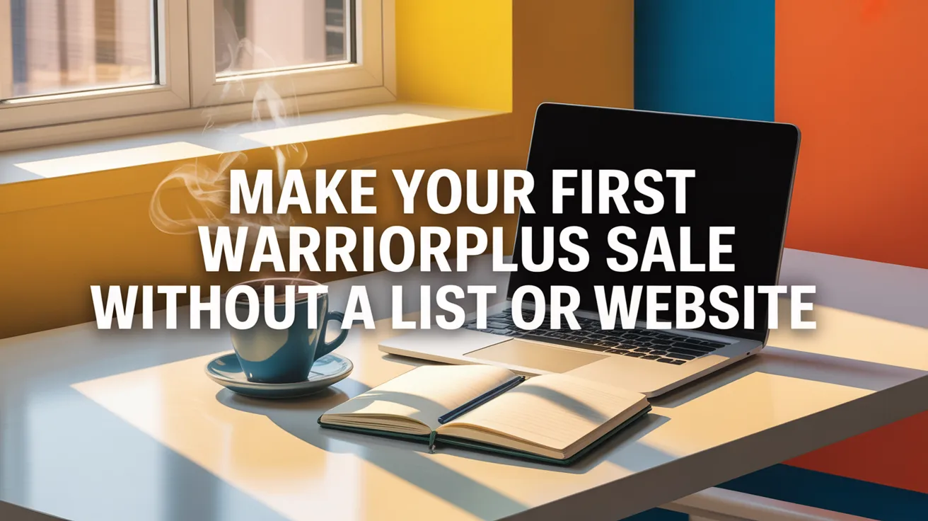 Make Your First WarriorPlus Sale Without a List or Website